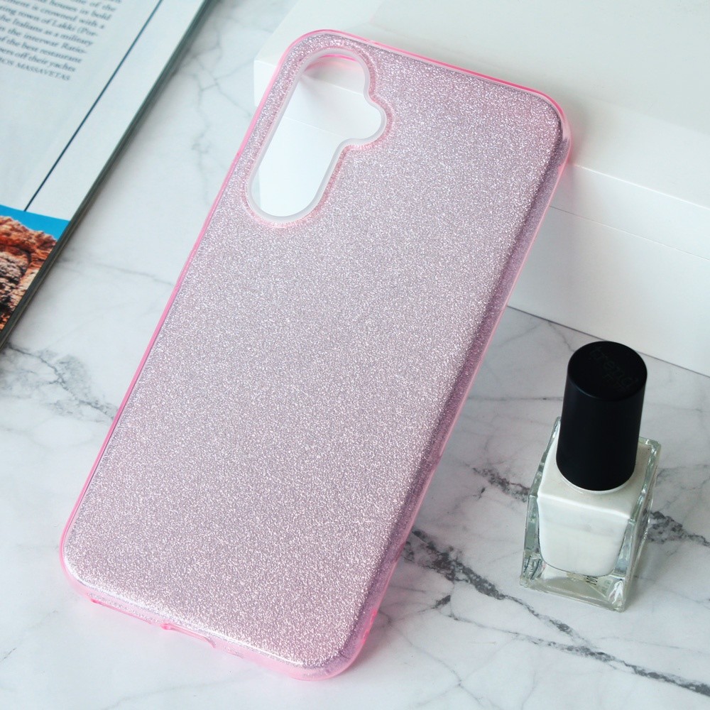 TERACELL Maska za telefon Crystal Dust za Samsung A346B Galaxy A34 5G, Roze