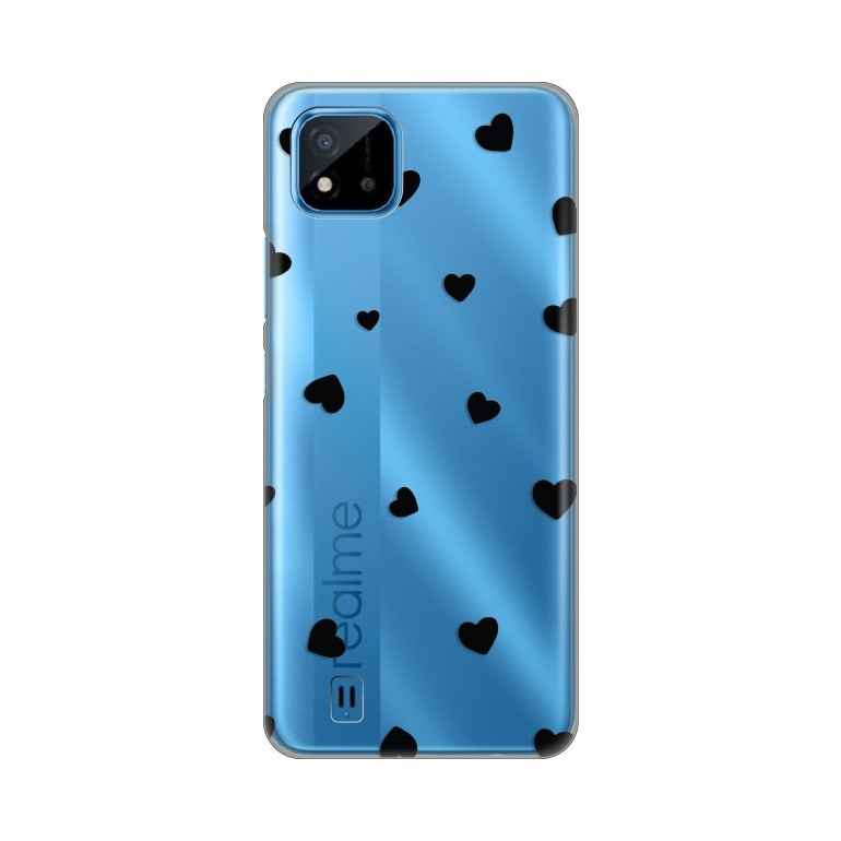 Maska za telefon Silikonska Print Skin za Realme C11 (2021)/C20 Hearts