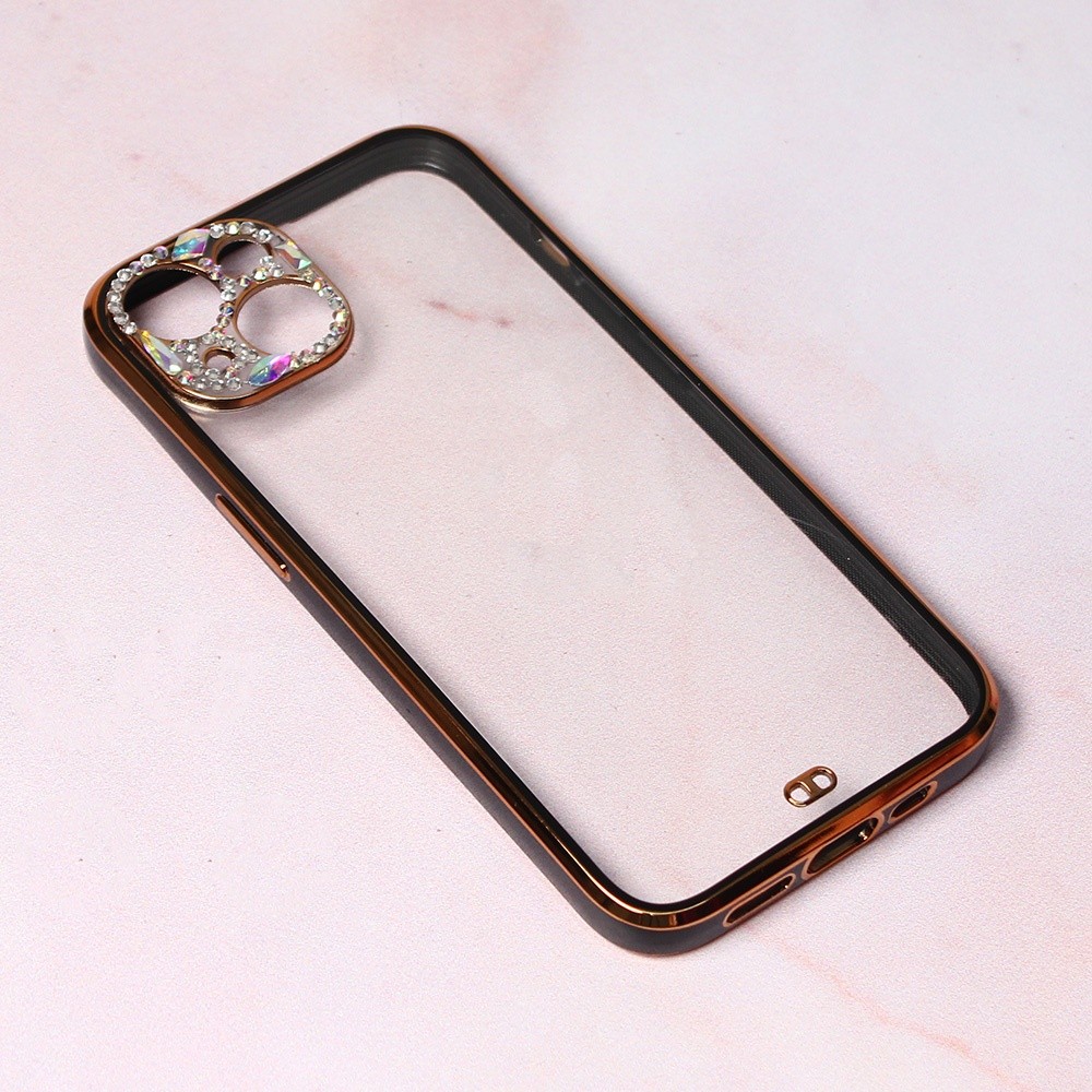 Maska za telefon Cirkon Camera za iPhone 14 6.1, Crna