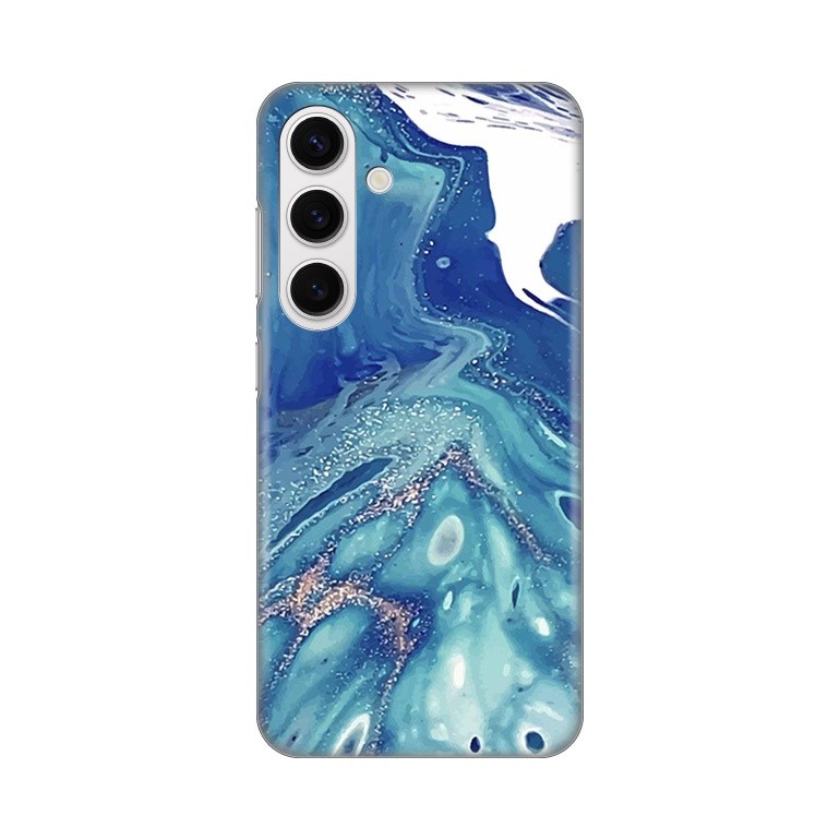 Maska za telefon Silikonska Print za Samsung S921B Galaxy S24 Blue Marble