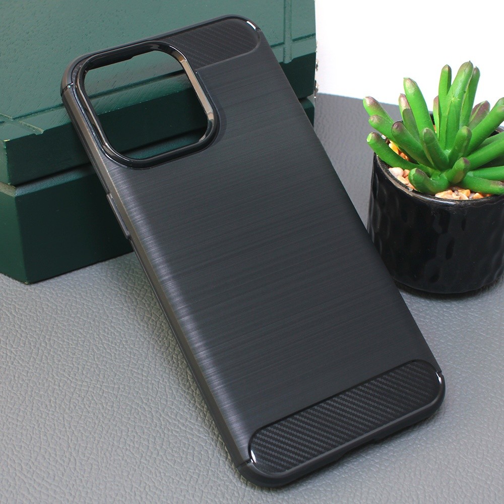 TERACELL Maska za telefon Defender Safeguard za iPhone 15 Pro Max 6.7, Crna