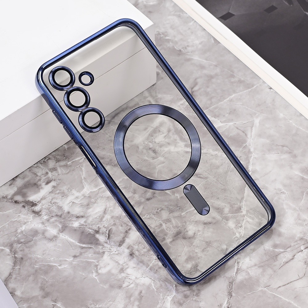 Maska za telefon Magsafe Lux za Samsung A165F Galaxy A16, Plava