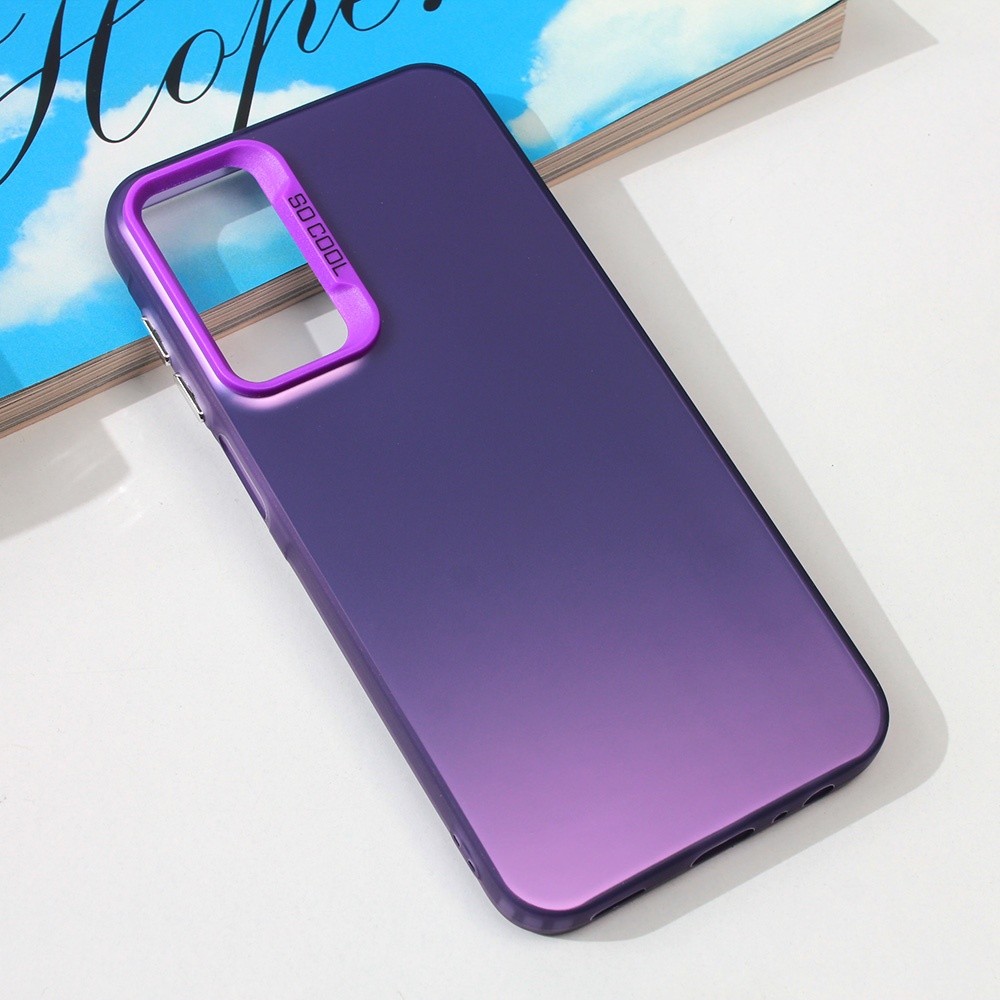 Maska za telefon Clear za Samsung A256B Galaxy A25 5G, Ljubičasta