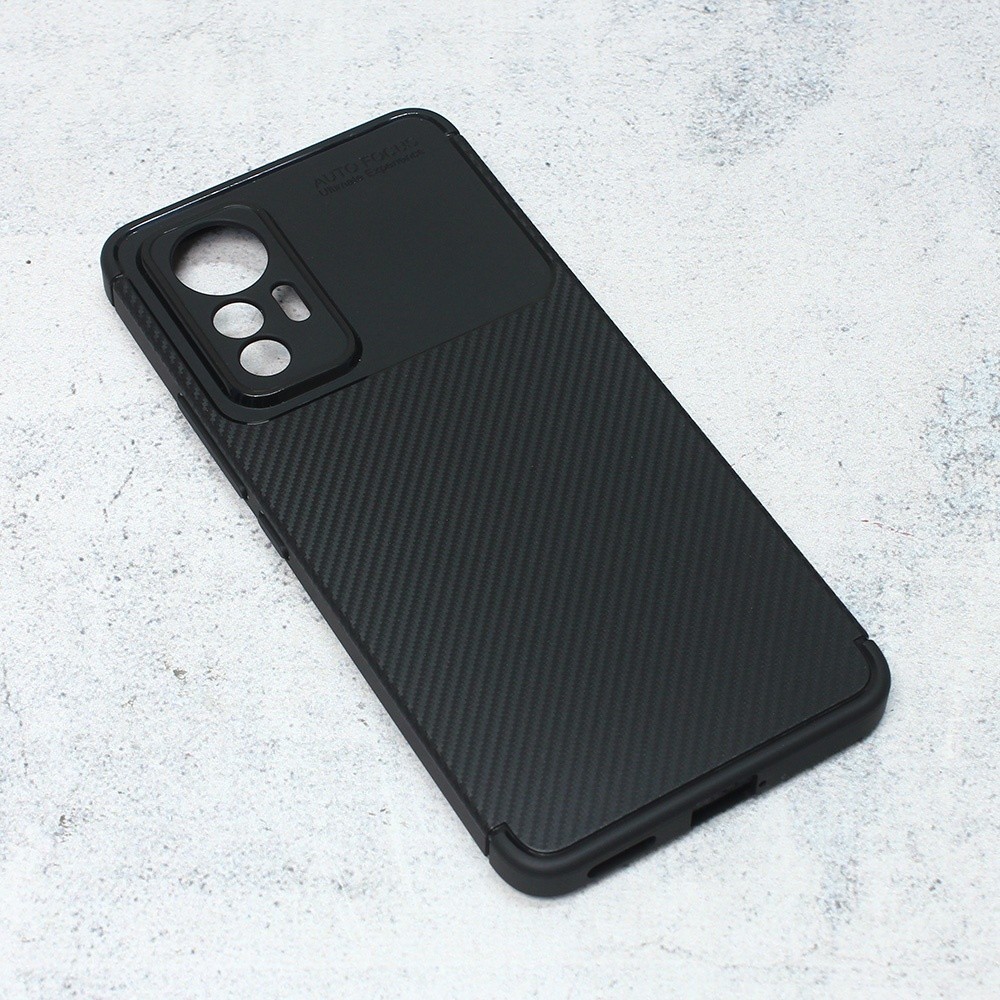 TERACELL Maska za telefon Defender Carbon za Xiaomi 12 Lite, Crna