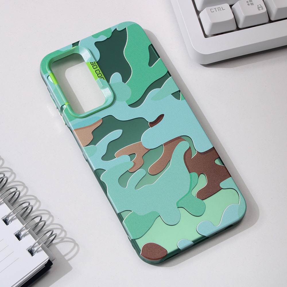 TERACELL Maska za telefon Color Wave za Samsung A256B Galaxy A25 5G, Menta