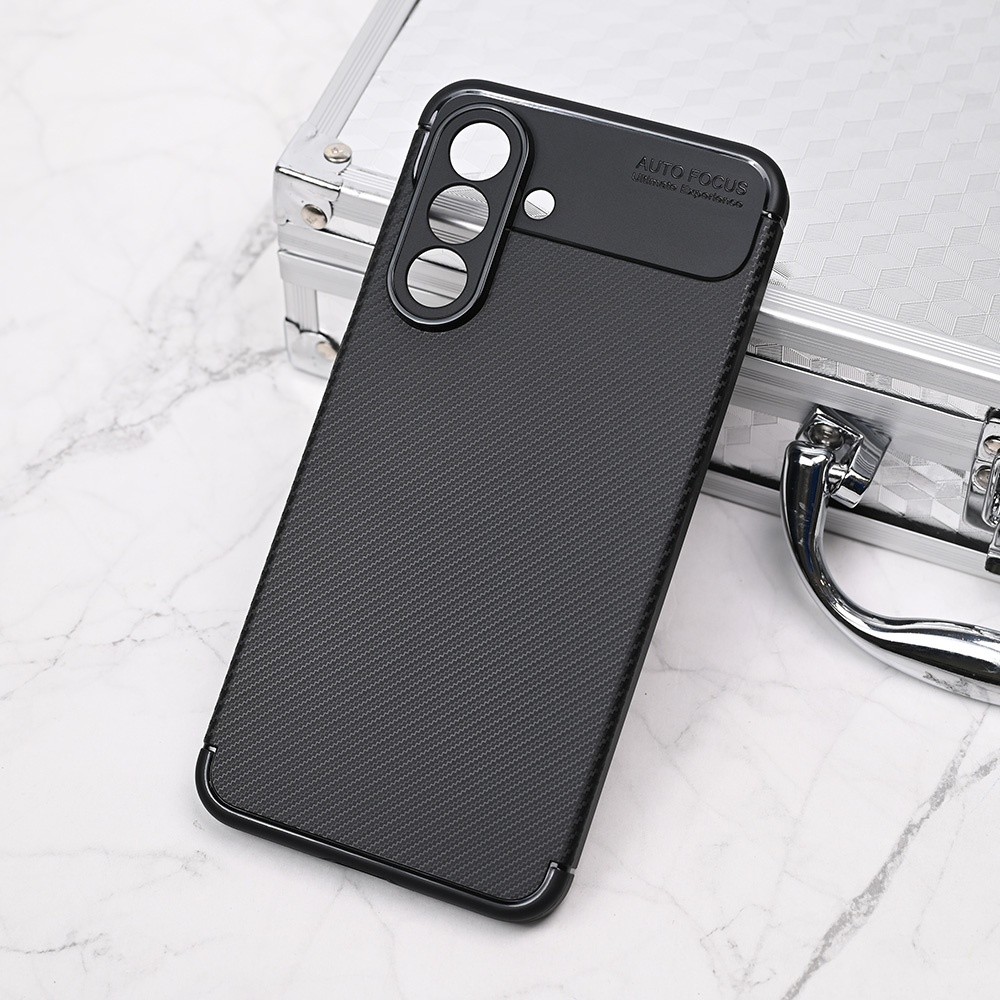 TERACELL Maska za telefon Defender Carbon za Samsung A366B Galaxy A36 5G, Crna