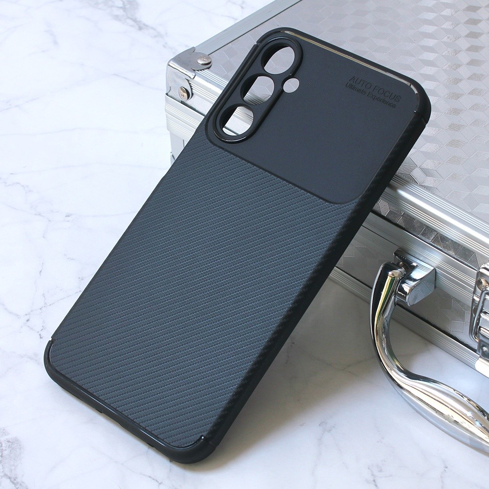 TERACELL Maska za telefon Defender Carbon za Samsung A245F Galaxy A24 4G, Crna