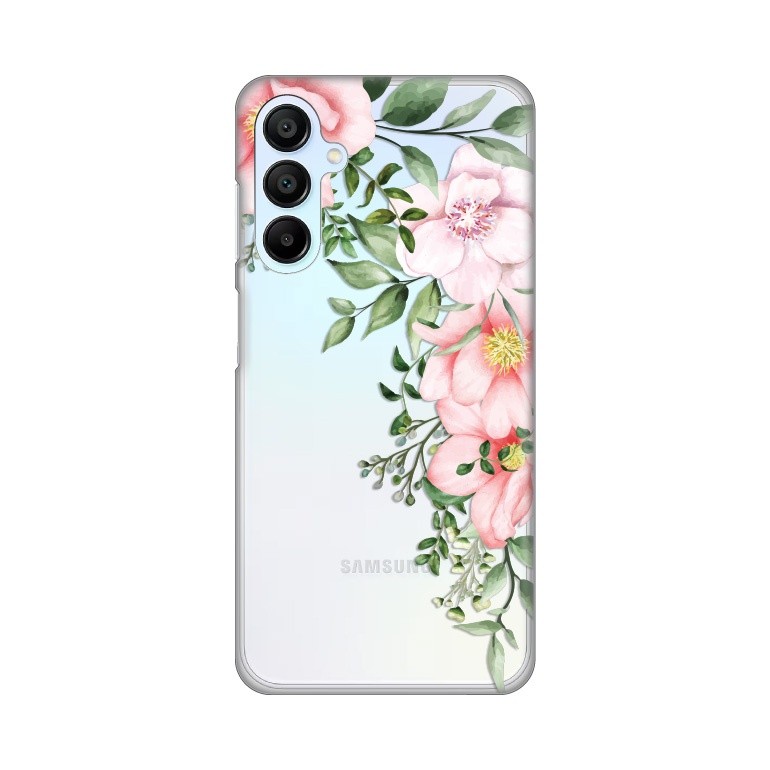 Maska za telefon Silikonska Print Skin za Samsung A156B Galaxy A15 5G Gentle Rose Pattern