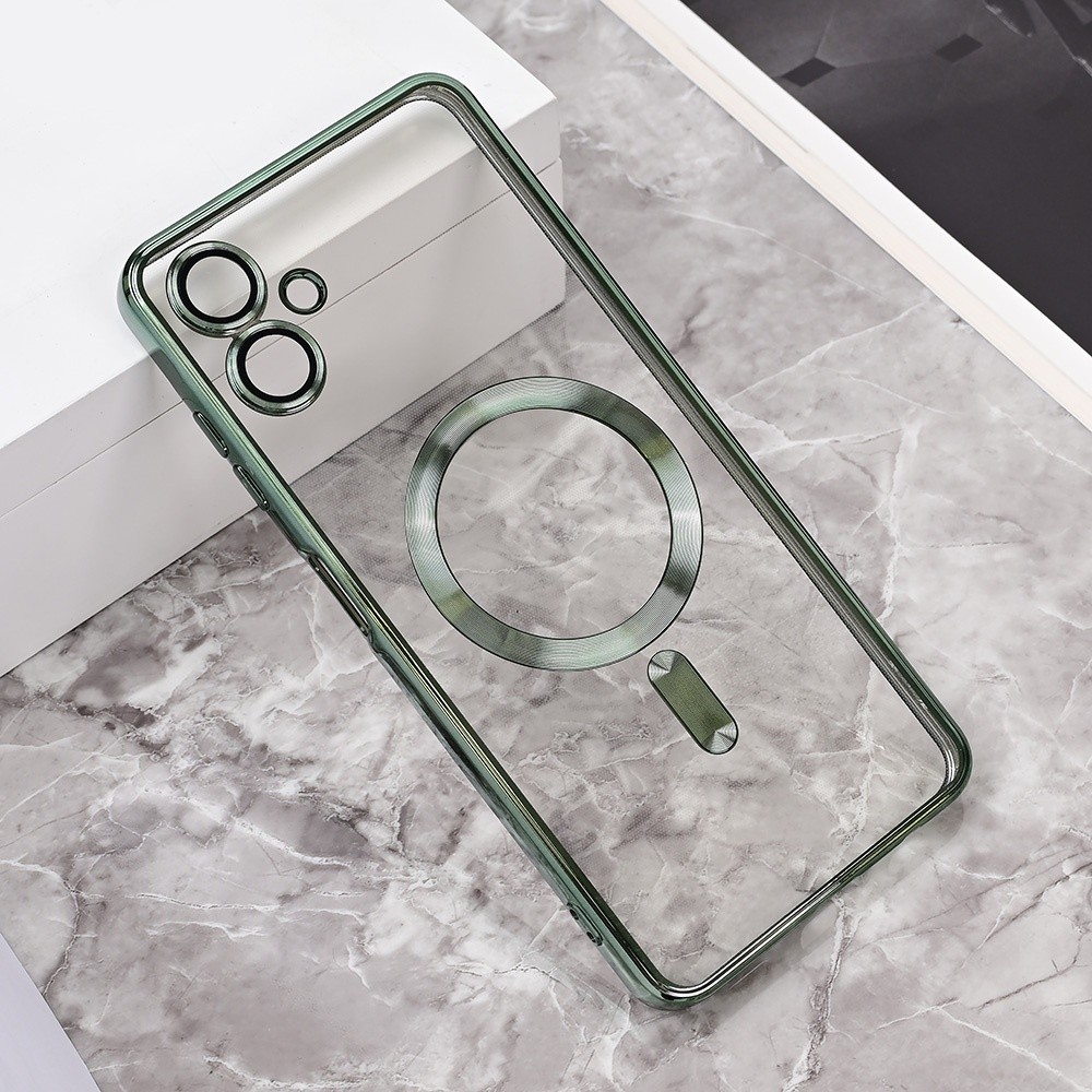 Maska za telefon Magsafe Lux za Samsung A065F Galaxy A06, Zelena