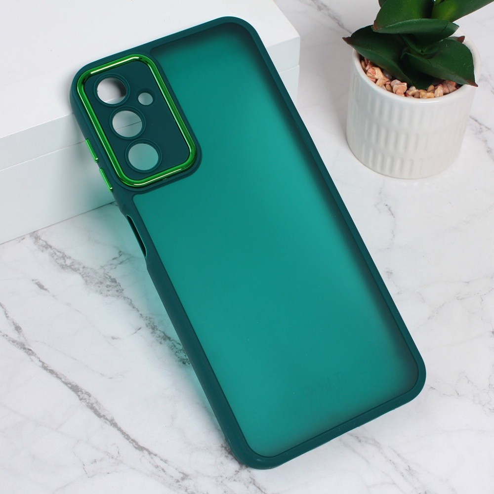 Maska za telefon Shining Camera za Samsung A145R/A146B Galaxy A14 4G/5G, Maslina