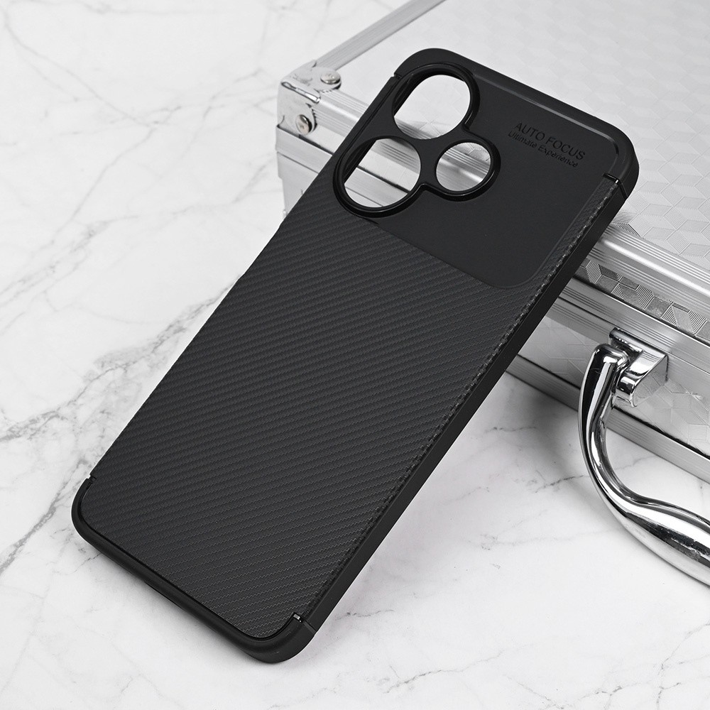 TERACELL Maska za telefon Defender Carbon za Xiaomi Redmi 13, Crna