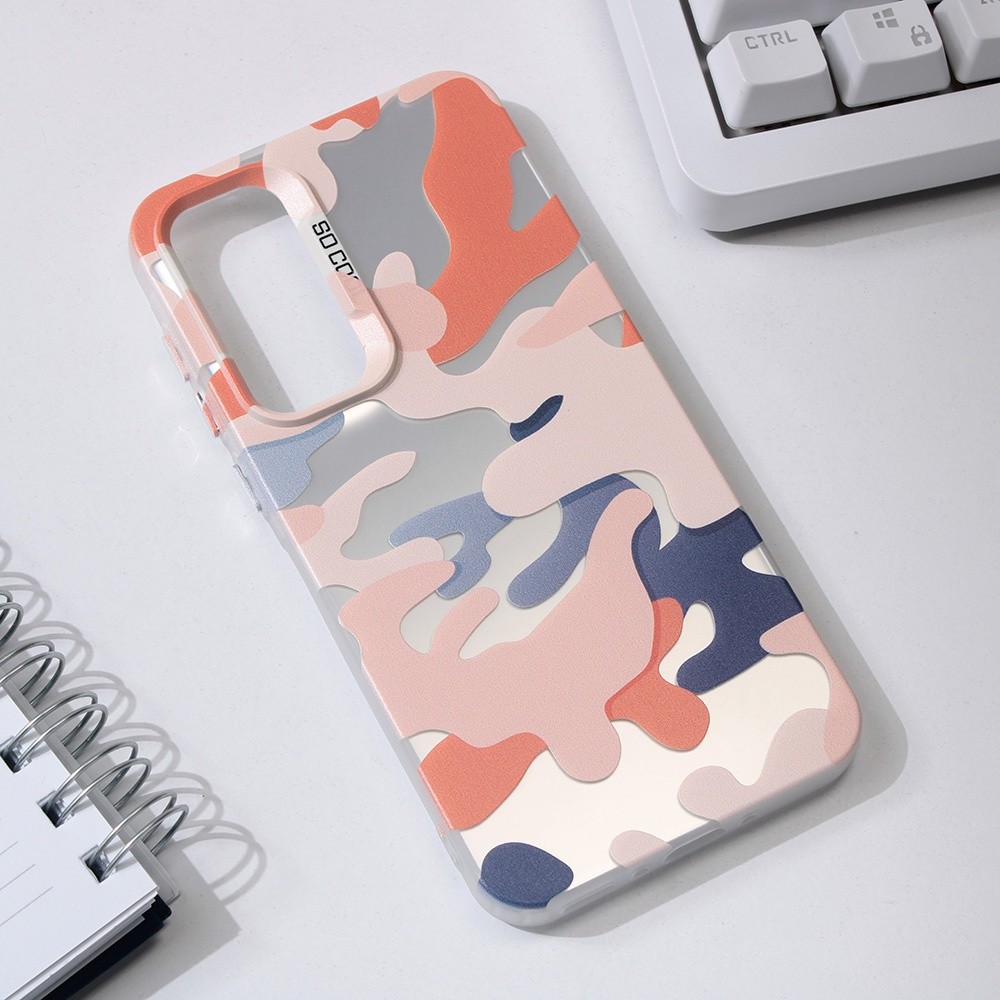 TERACELL Maska za telefon Color Wave za Samsung A356B Galaxy A35 5G, Narandžasta