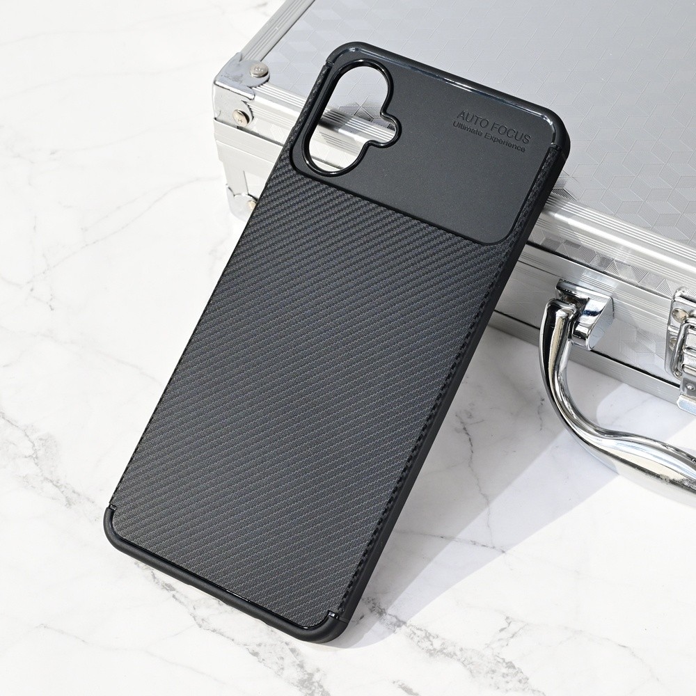 TERACELL Maska za telefon Defender Carbon za Samsung A065F Galaxy A06, Crna