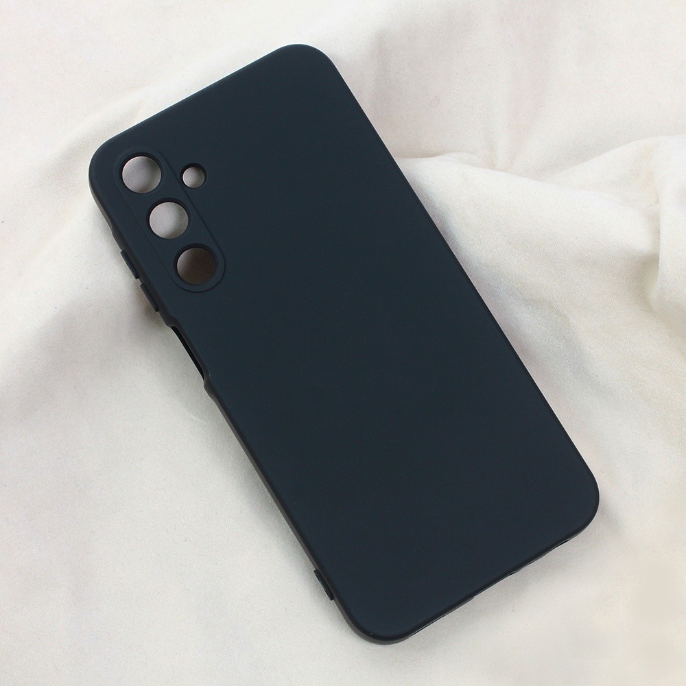 TERACELL Maska za telefon Soft Velvet za Samsung A256B Galaxy A25 5G, Crna