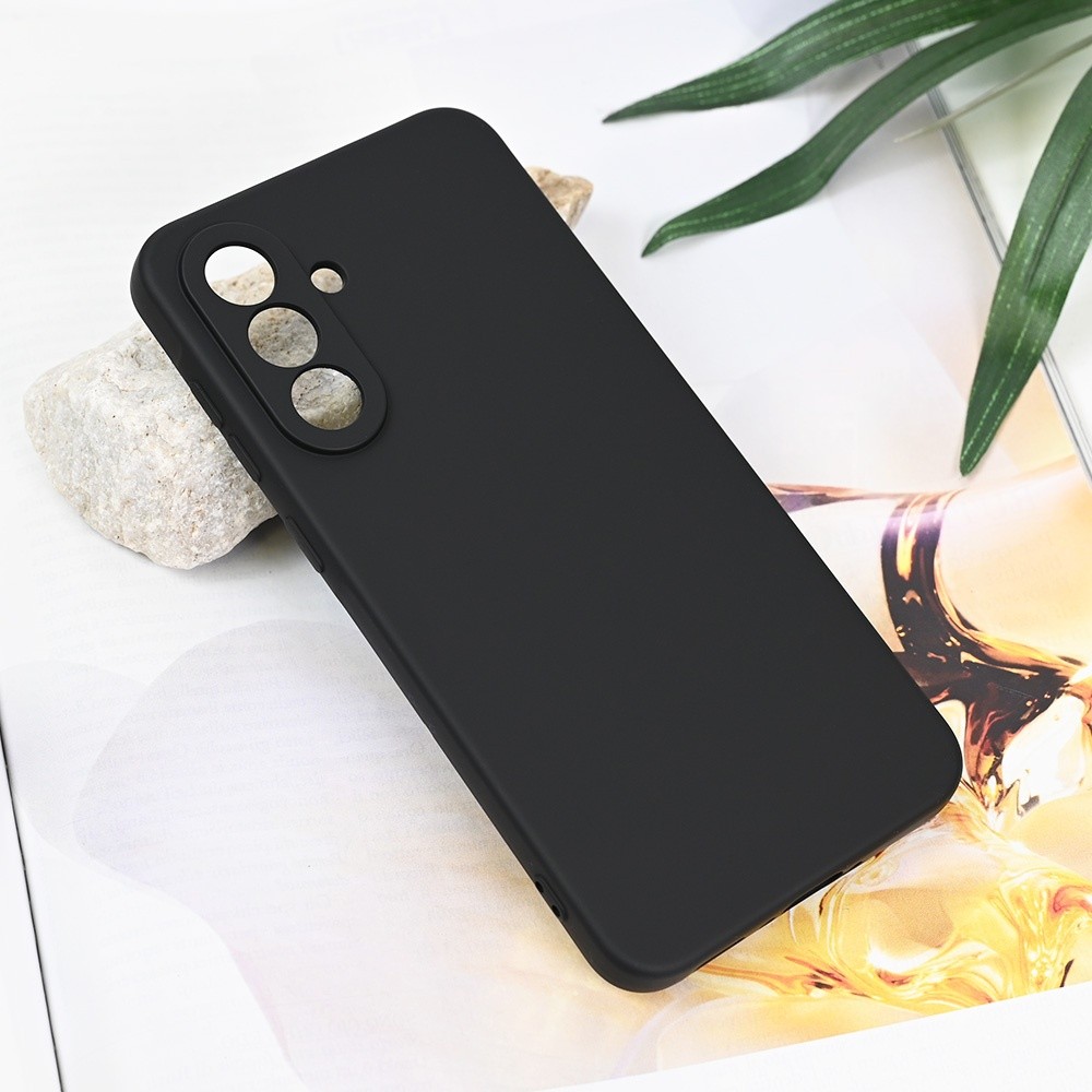 TERACELL Maska za telefon Soft Velvet za Samsung A366B Galaxy A36 5G, Crna