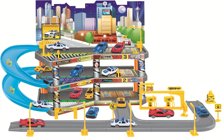 Ntoys Set Garaža sa 4 autića