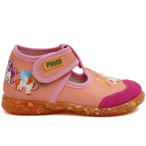 Pinki Patofne za devojčice Classic Light, Poluotvorene, Kajsija