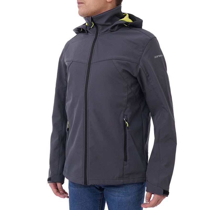 Ice Peak Muška jakna BRIMFIELD, Tamnosiva