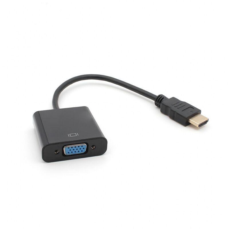 Adapter JWD-HDMI8, HDMI na VGA, Crni