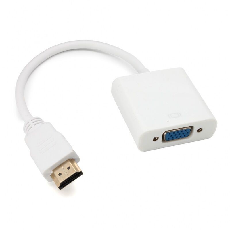 Adapter JWD-HDMI7, HDMI na VGA, Beli