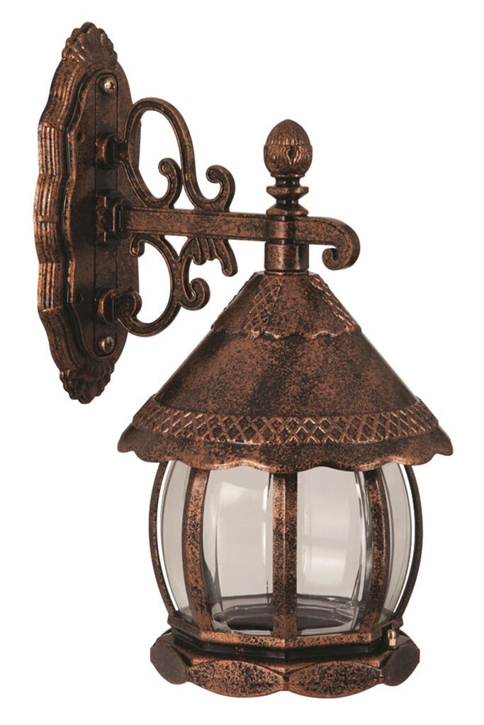 Opviq Spoljna zidna lampa BAP-68184-BKR-M2, 32x20 cm, E27, 40W, IP65, Braon