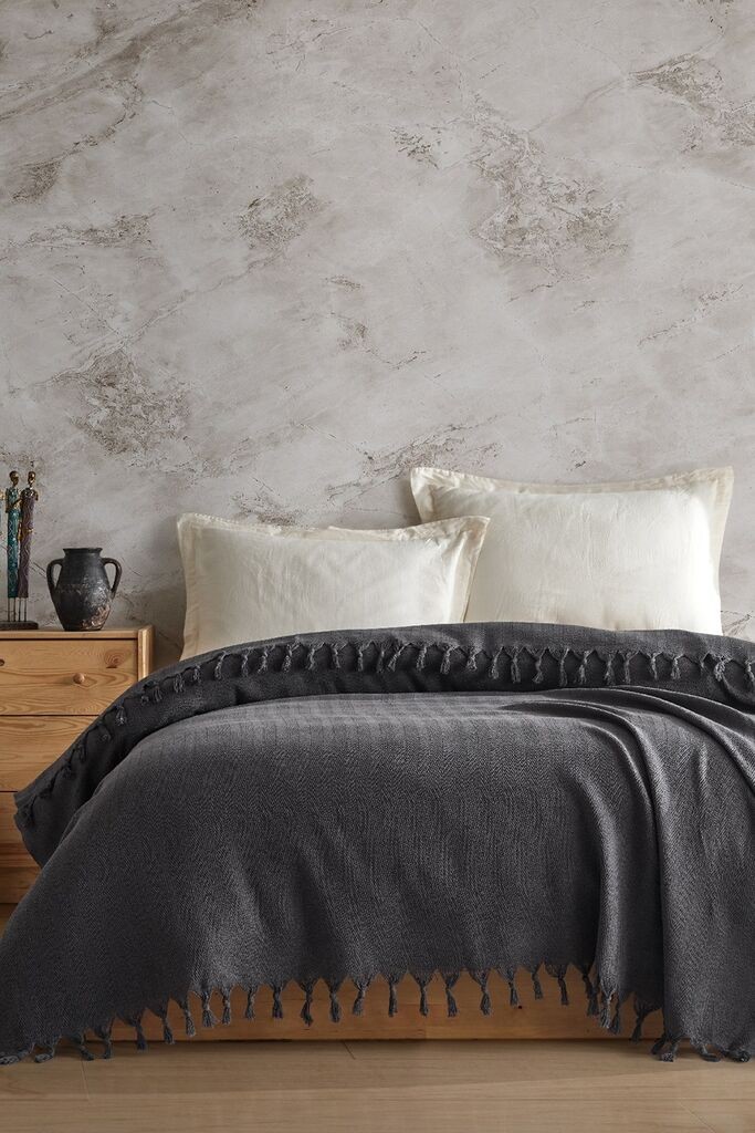 L'essentiel Maison Double Prekrivač Berlino, 200x220cm, Antracit