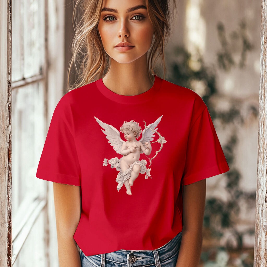 Camiseta Majica sa štampanim printom Cam 120, Ženska, Crvena