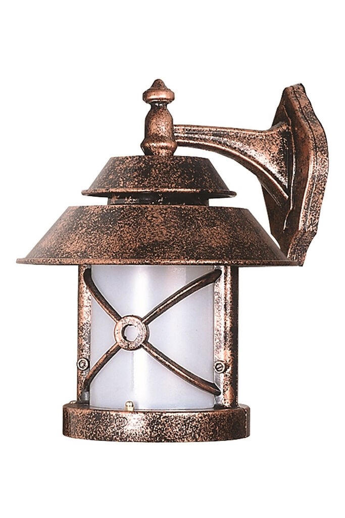 Opviq Spoljna zidna lampa BAP-68199-BKR-M2, 36 cm, IP65, E27, 40W, Braon