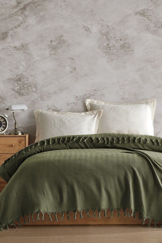 L'essentiel Maison Double Prekrivač Berlino, 200x220cm, Zelena