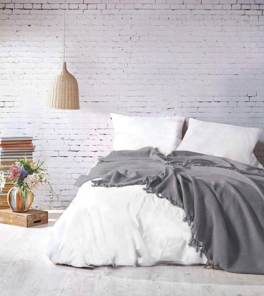 L'essentiel Maison Double Prekrivač Mona, 220x240cm, Siva