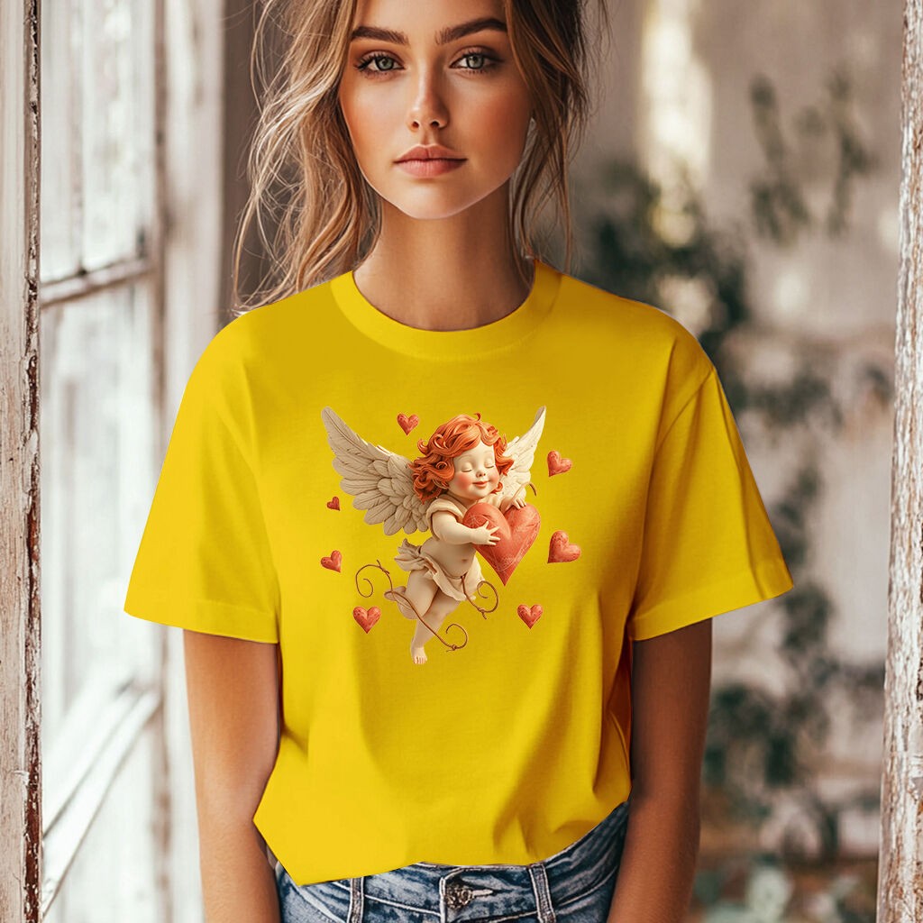 Camiseta Majica sa štampanim printom Cam 118, Ženska, Zlatne boje