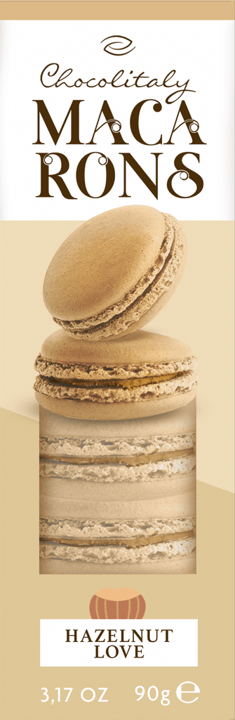 Chocolitaly Macarons lešnik Love 90 gr