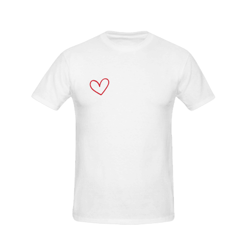 Unisex majica Ljubav CS4211, Bela