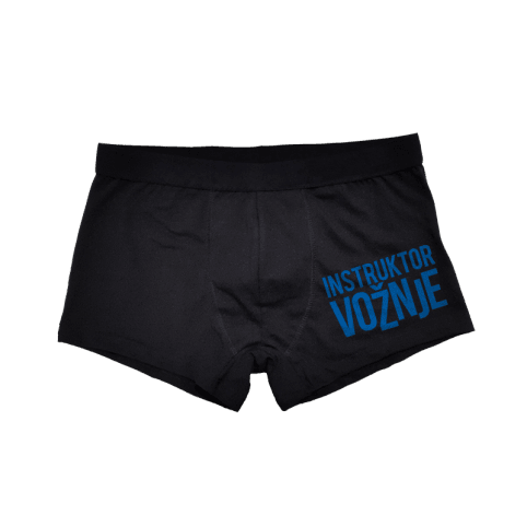 Muški donji veš Instruktor vožnje cs3904, Crni