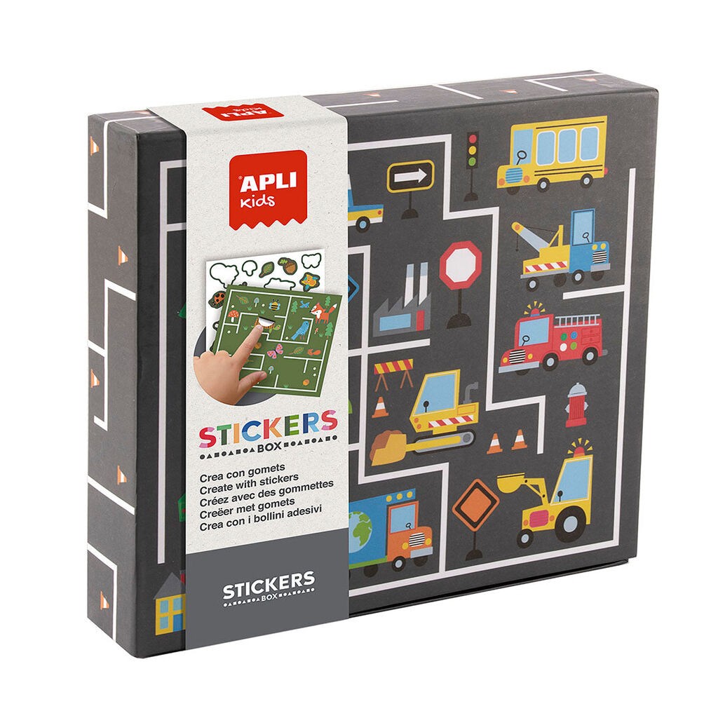 Apli Igra za decu sa nalepnicama Lavirint