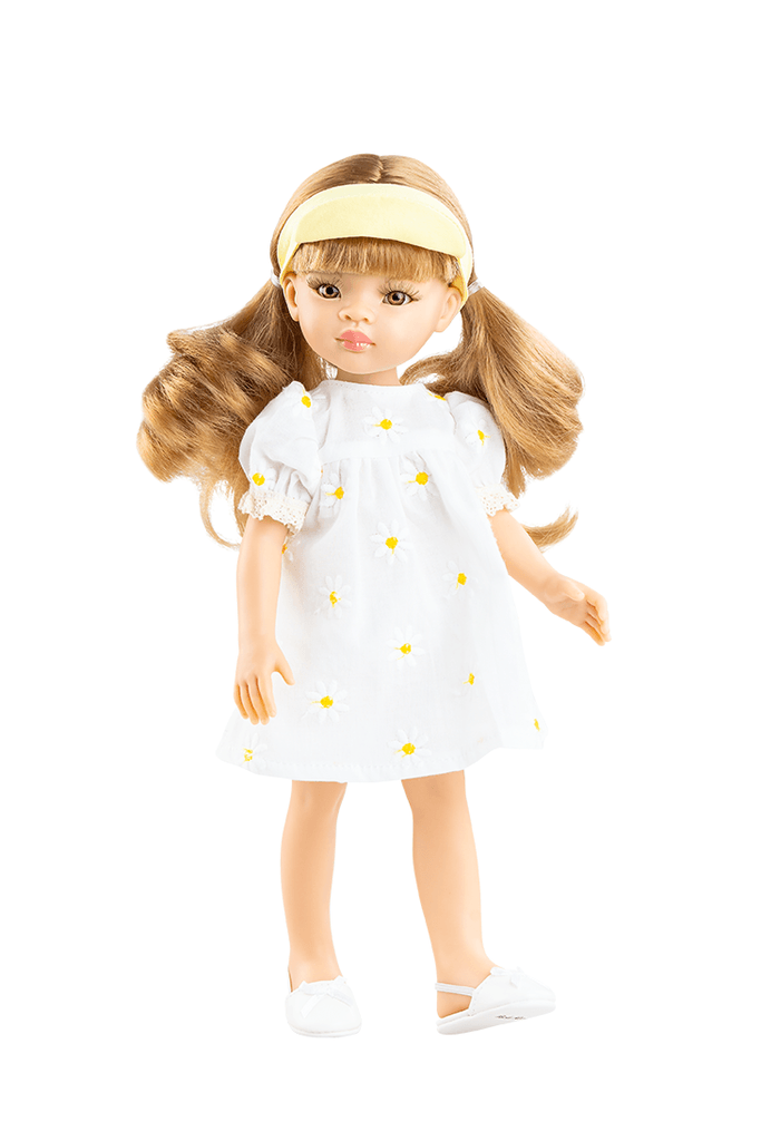 Paola Reina Lutka Lucija, 32cm, Bela