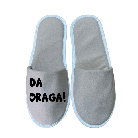 Muške kućne papuče Da, draga! cs3695, Sive