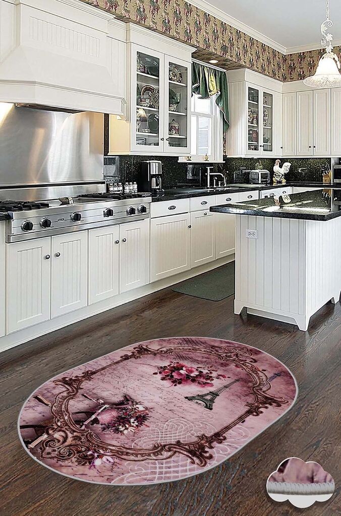 Conceptum Hypnose Tepih Hmnt907, Ovalni, 50 x 80 cm, Šareni