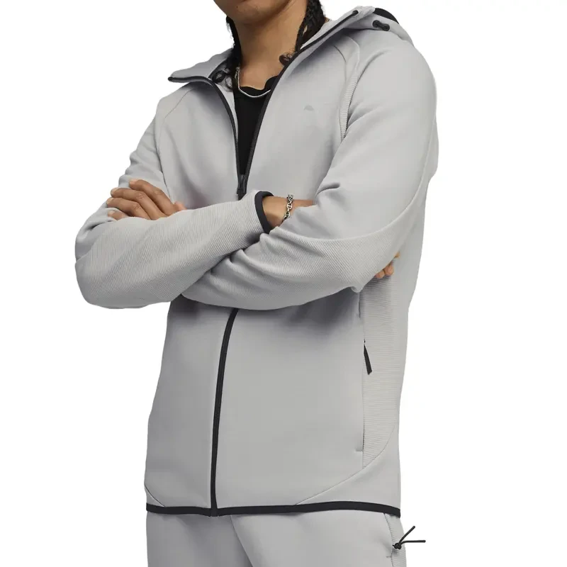 Puma Muški duks Puma Evostripe Fz Hoodie Dk, Sivi