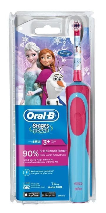 Oral-B Električna četkica Stages D12 Frozen