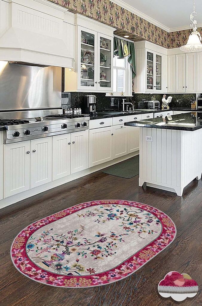 Conceptum Hypnose Tepih Hmnt909, Ovalni, 100 x 150 cm, Šareni