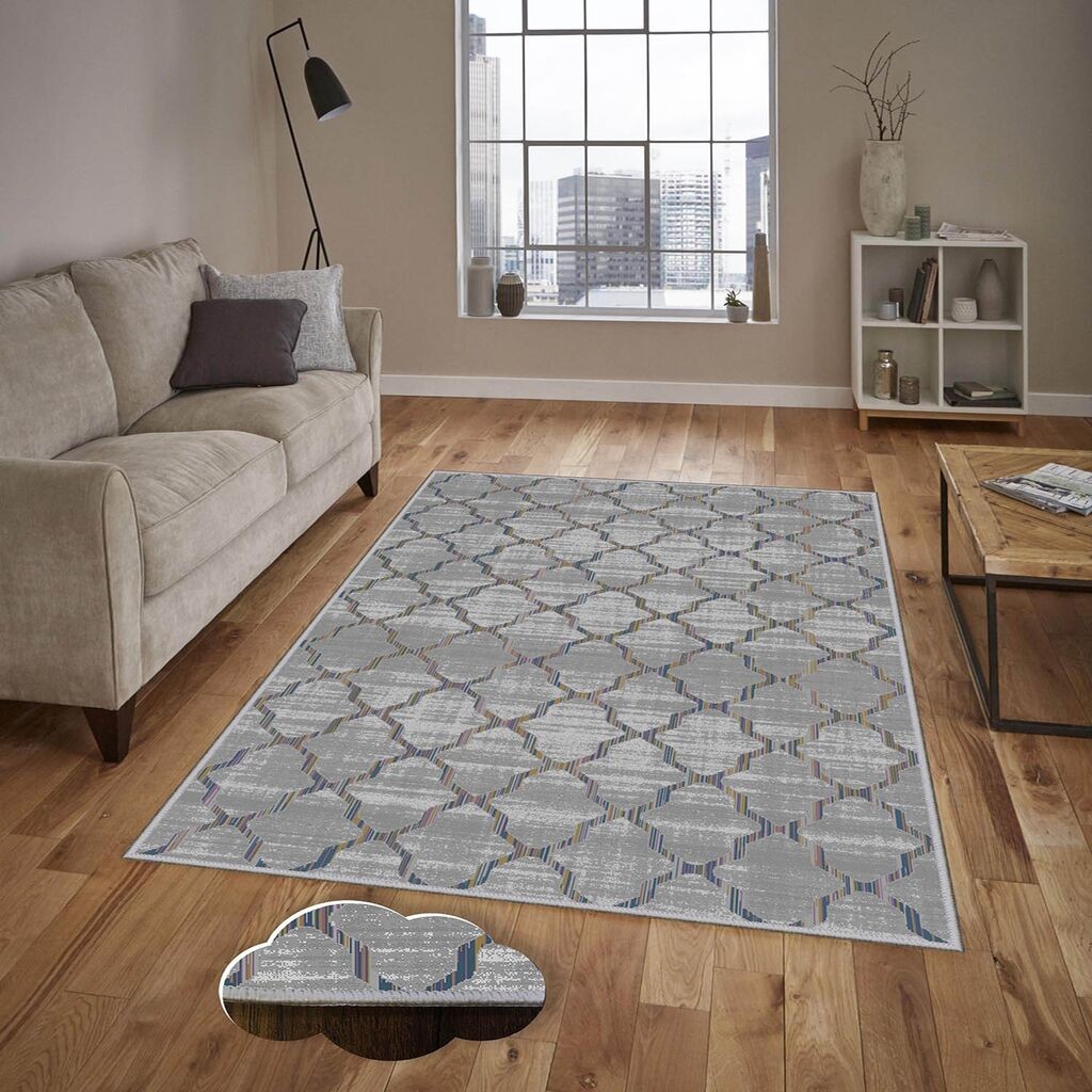 Conceptum Hypnose Tepih Eexfab1195, Pravougaoni, 180 x 280 cm, Sivi