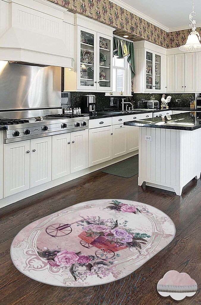 Conceptum Hypnose Tepih Hmnt908, Ovalni, 50 x 80 cm, Šareni