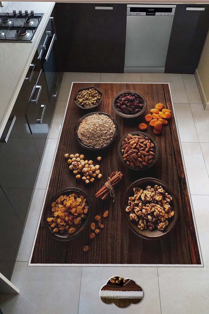 Conceptum Hypnose Tepih Hmnt574, Pravougaoni, 60 x 100 cm, Šareni