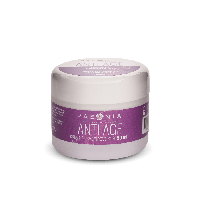 Paeonia Krema za lice Anti Age, Sa kolagenom, 50 ml