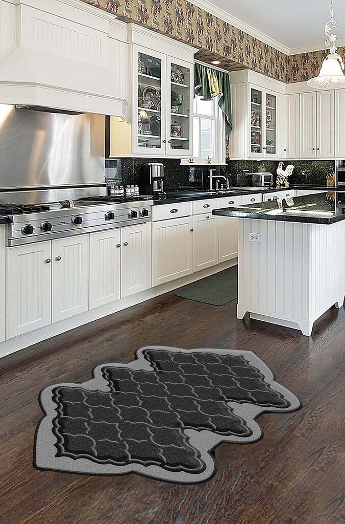 Conceptum Hypnose Tepih Hmnt949, Ovalni, 50 x 80 cm, Sivi