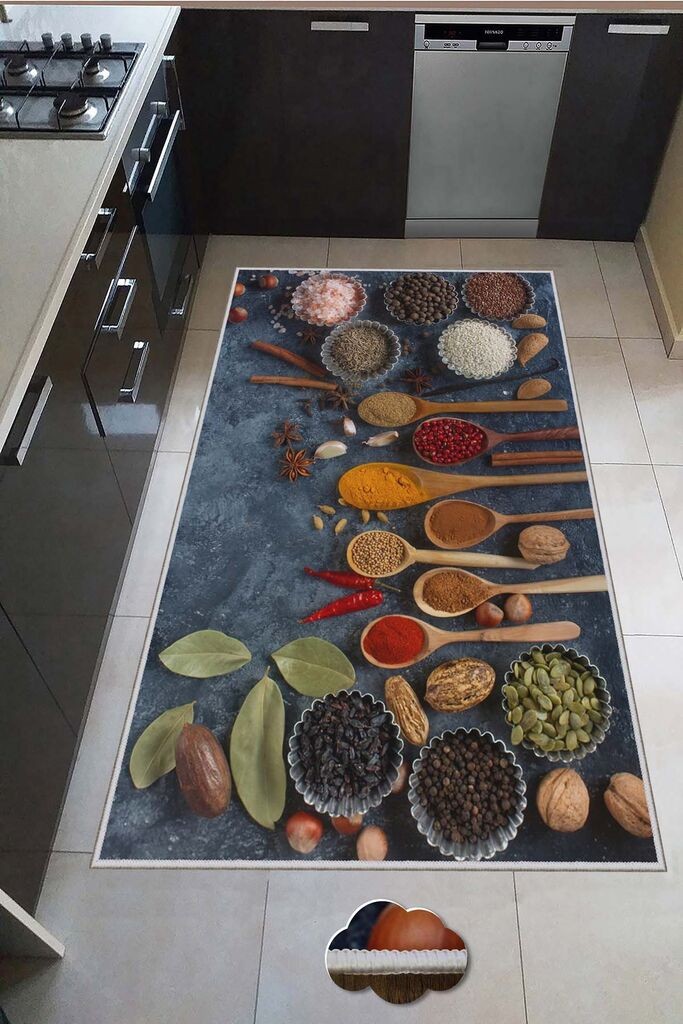 Conceptum Hypnose Tepih Hmnt549, Pravougaoni, 100 x 300 cm, Šareni