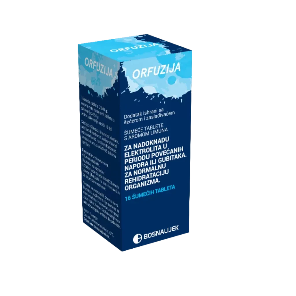 Orfuzija Šumeće tablete A16, 16 tableta