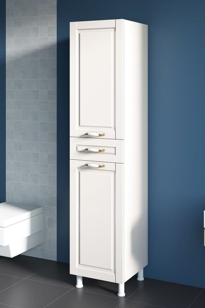 Hanah Home Višenamenski ormar Rb-056, 35x180 cm, Beli