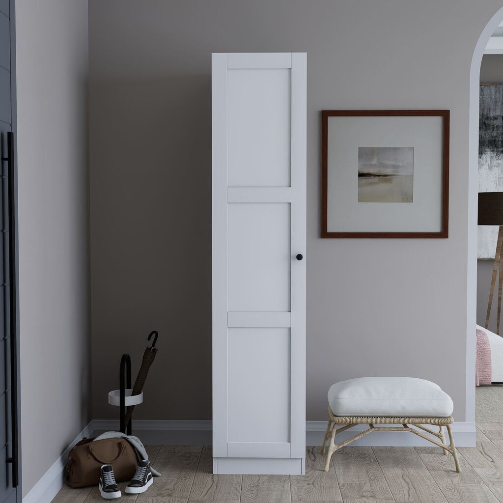 Hanah Home Višenamenski ormar Lucas 1600-67, 40x182 cm, Beli